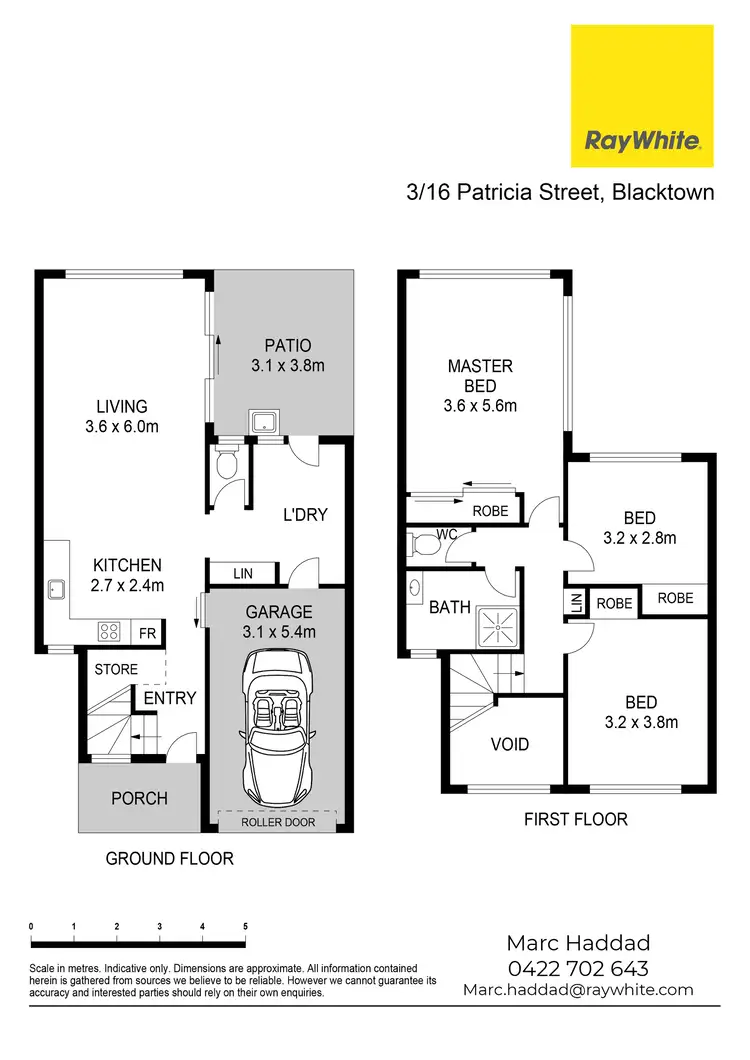 Floorplan of Homely townhouse listing, 3/16-24 Patricia Street, Blacktown NSW 2148