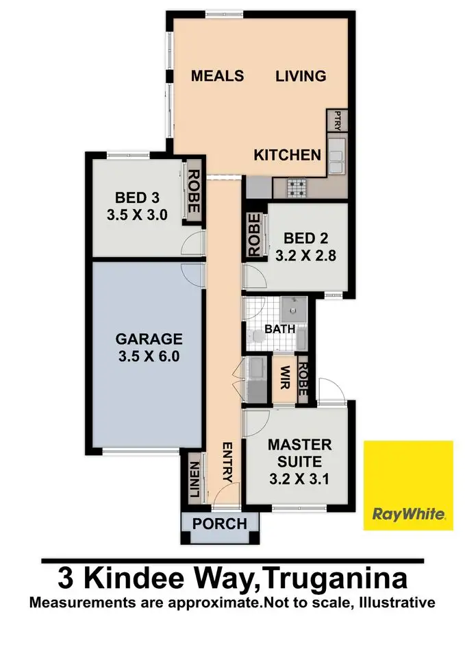 Floorplan of Homely house listing, 3 Kindee Way, Truganina VIC 3029