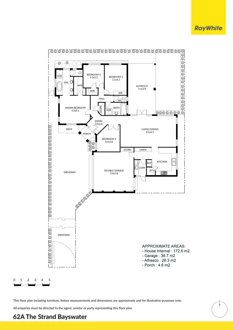 Floorplan of Homely house listing, 62A The Strand, Bayswater WA 6053