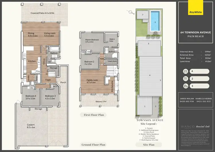 Floorplan of Homely house listing, 64 Townson Avenue, Palm Beach QLD 4221