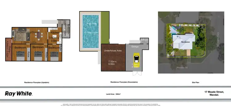 Floorplan of Homely house listing, 17 Meade Street, Wandal QLD 4700