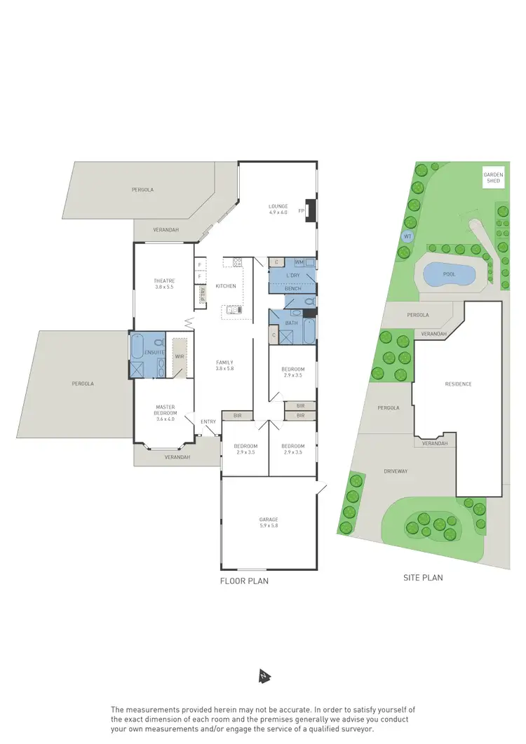 Floorplan of Homely house listing, 8 San Remo Drive, Werribee VIC 3030