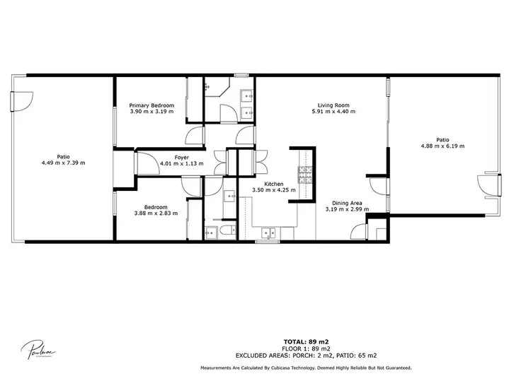 Floorplan of Homely house listing, 3/187 Childers Street, North Adelaide SA 5006