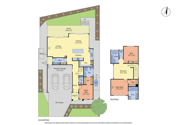 Floorplan of Homely house listing, 5 Boyana Crescent, Croydon VIC 3136