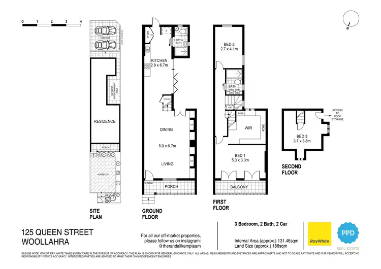 Floorplan of Homely house listing, 125 Queen Street, Woollahra NSW 2025