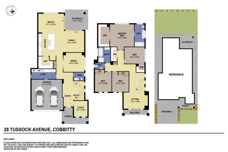 Floorplan of Homely house listing, 28 Tussock Avenue, Cobbitty NSW 2570