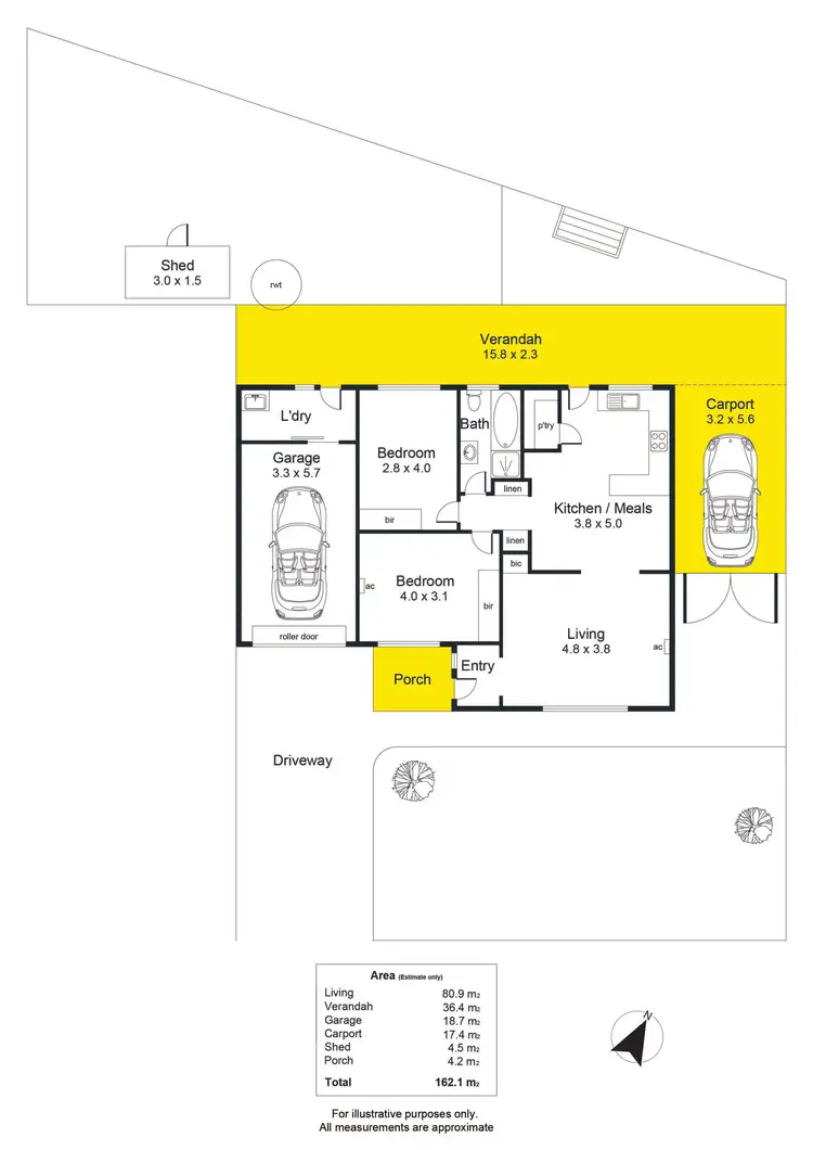 Floorplan of Homely house listing, 27 Londonderry Avenue, Salisbury Downs SA 5108