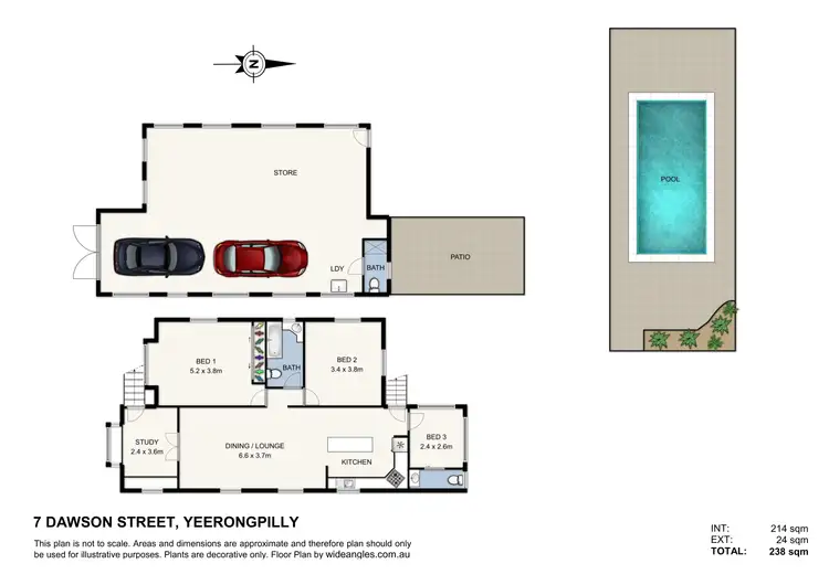 Floorplan of Homely house listing, 7 Dawson Street, Yeerongpilly QLD 4105