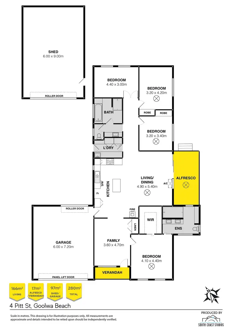Floorplan of Homely house listing, 4 Pitt Street, Goolwa Beach SA 5214