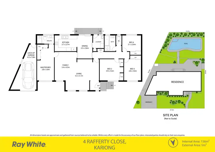 Floorplan of Homely house listing, 4 Rafferty Close, Kariong NSW 2250
