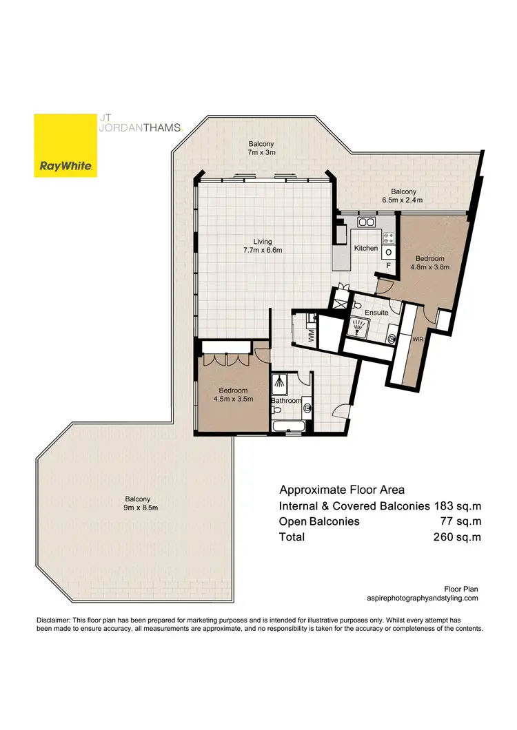 Floorplan of Homely apartment listing, 31G/80 The Esplanade, Surfers Paradise QLD 4217