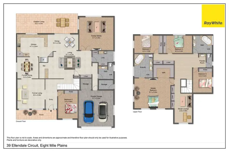 Floorplan of Homely house listing, 39 Ellendale Circuit, Eight Mile Plains QLD 4113
