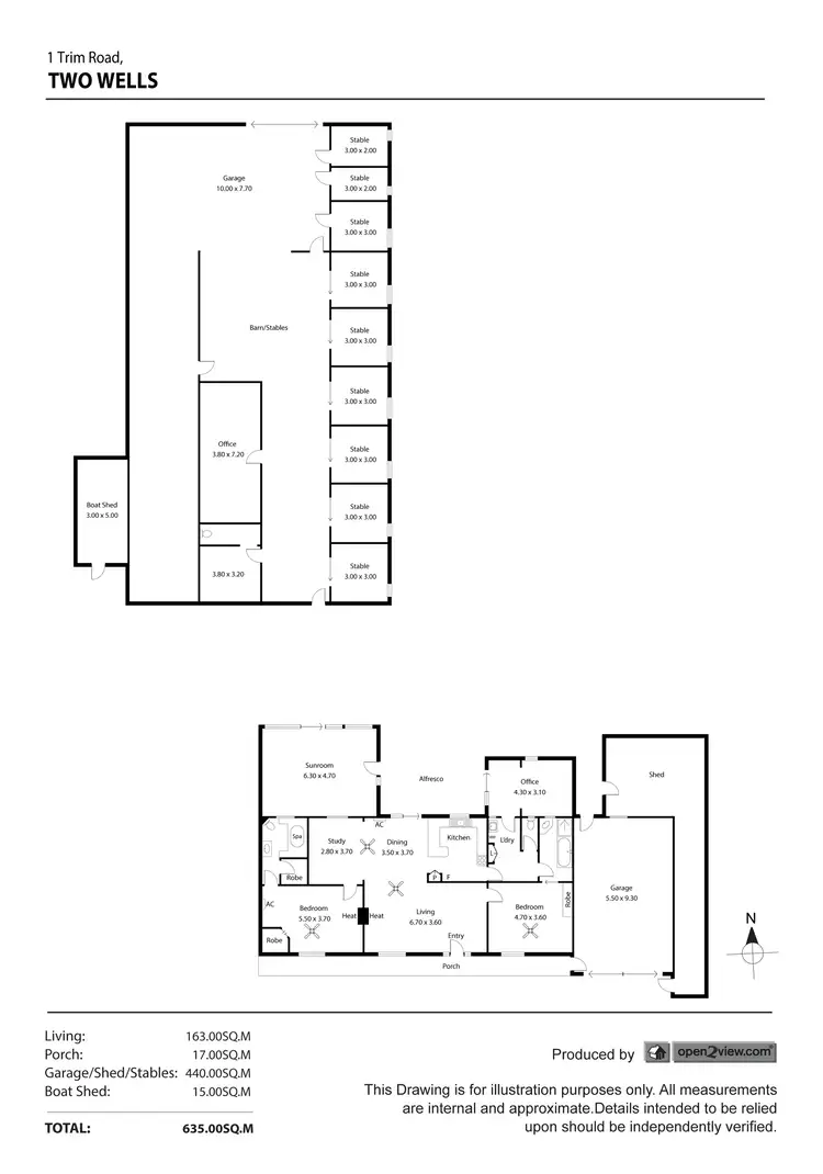 Floorplan of Homely other listing, 1 Trim Road, Two Wells SA 5501