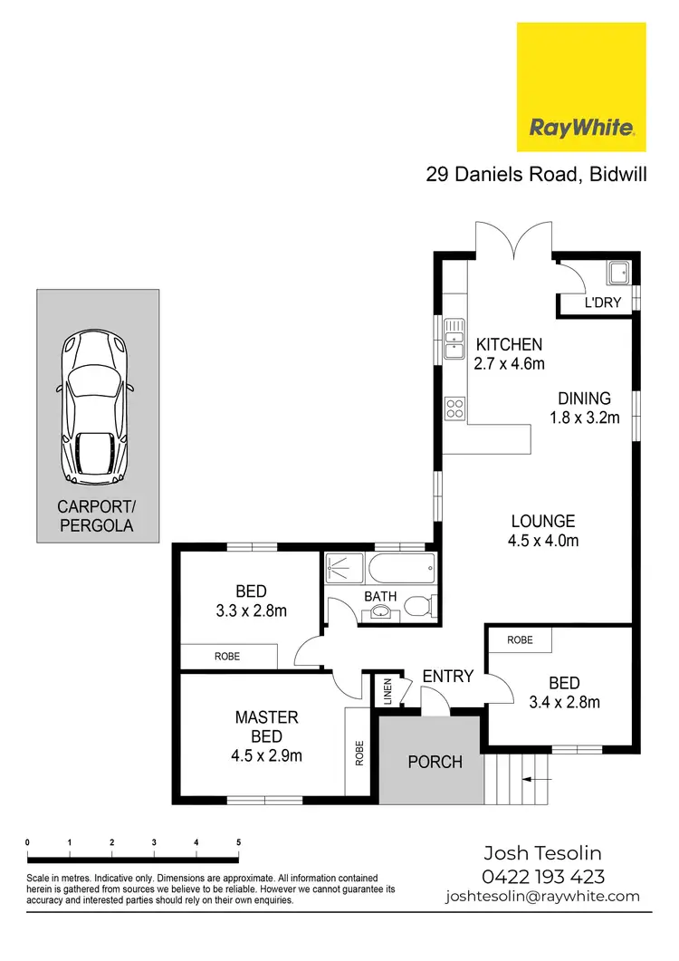 Floorplan of Homely house listing, 29 Daniels Road, Bidwill NSW 2770