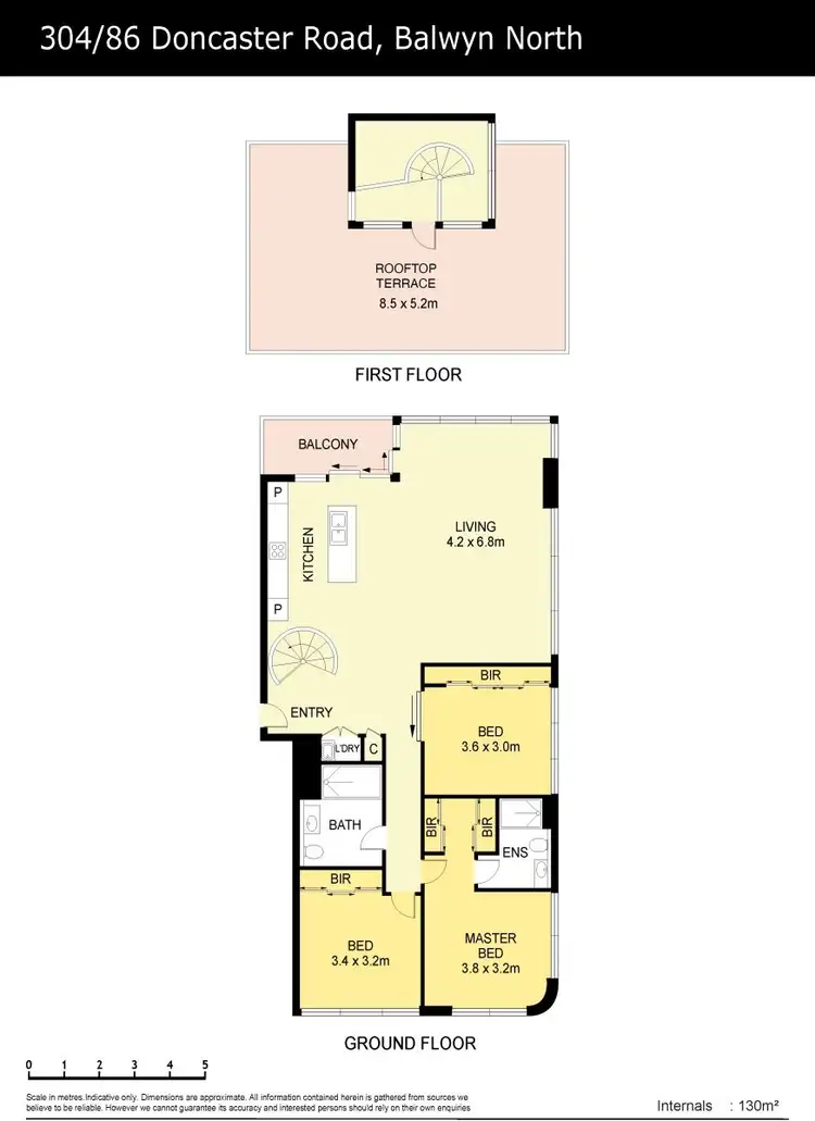 Floorplan of Homely apartment listing, 304/78 Doncaster Road, Balwyn North VIC 3104