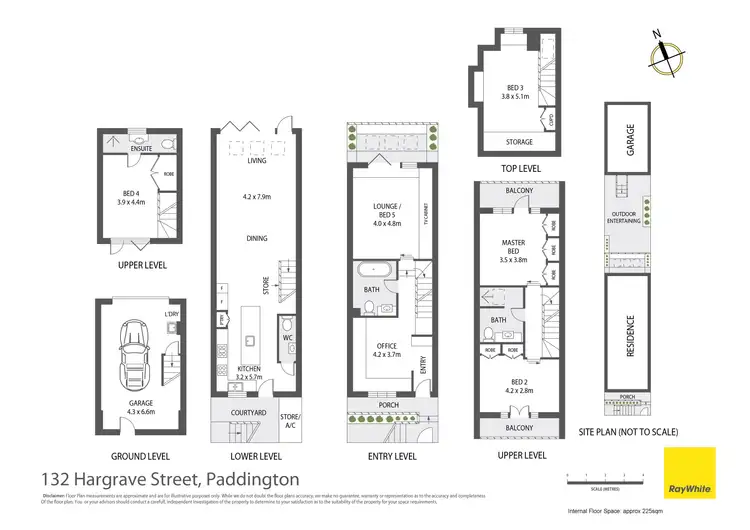 Floorplan of Homely house listing, 132 Hargrave Street, Paddington NSW 2021