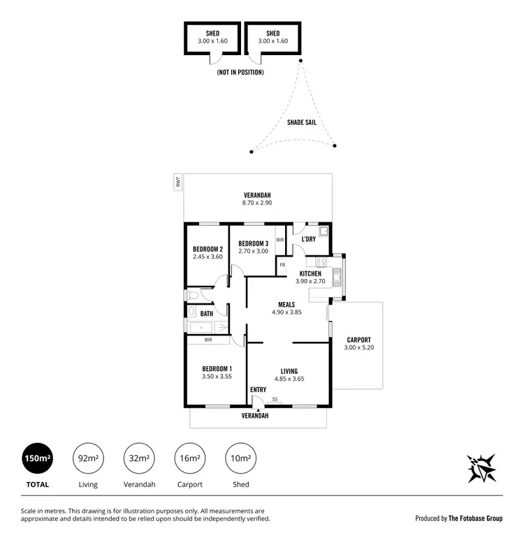 Floorplan of Homely house listing, 1/7 Zanker Drive, Mount Barker SA 5251