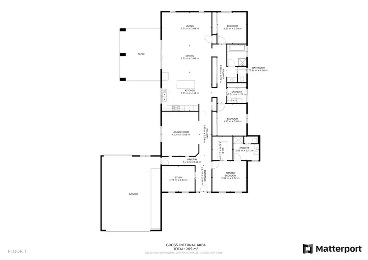 Floorplan of Homely house listing, 2 Cutri Drive, Swan Hill VIC 3585