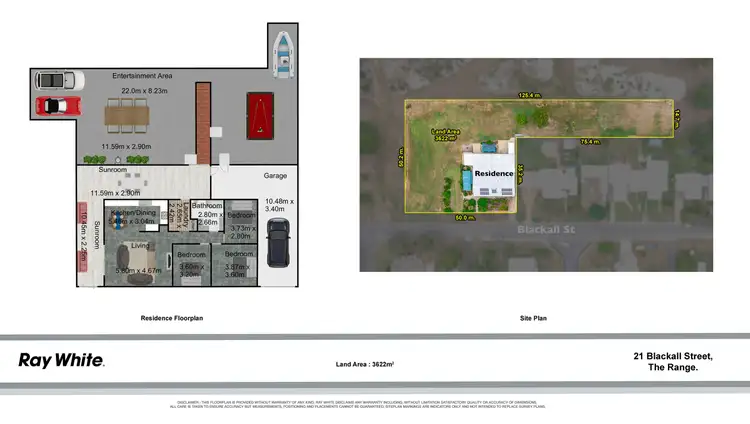 Floorplan of Homely house listing, 21 Blackall Street, The Range QLD 4700