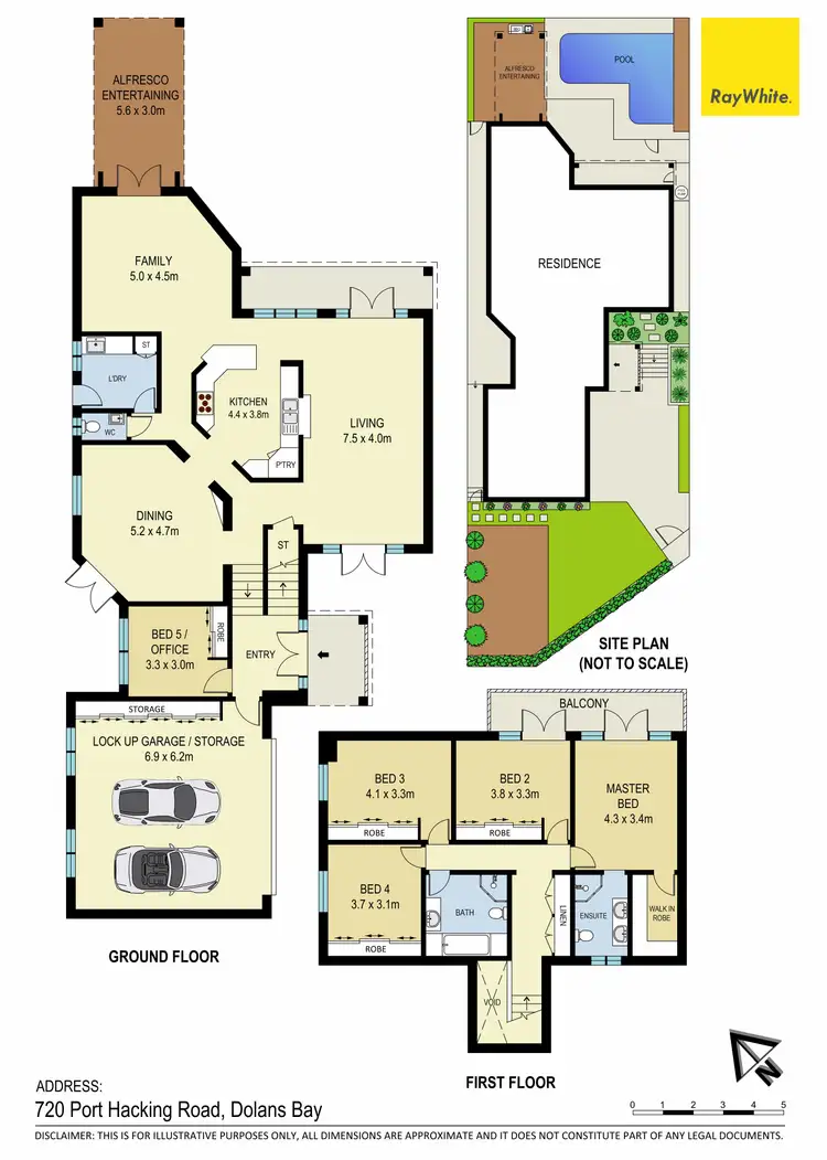 Floorplan of Homely house listing, 720 Port Hacking Road, Dolans Bay NSW 2229
