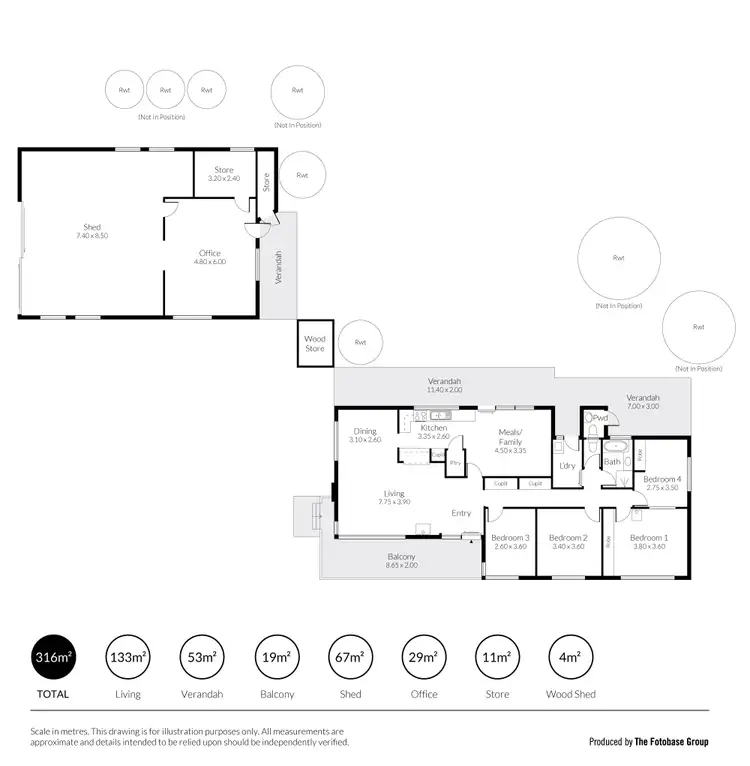 Floorplan of Homely house listing, 37 Tembys Road, Norton Summit SA 5136