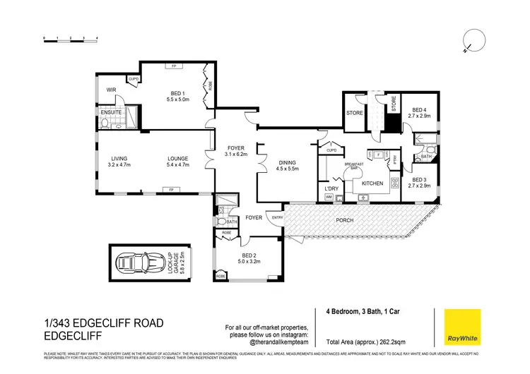 Floorplan of Homely apartment listing, 1/343 Edgecliff Road, Woollahra NSW 2025