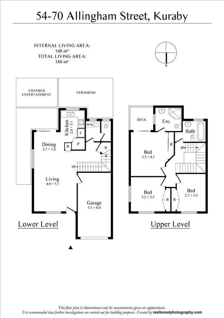Floorplan of Homely townhouse listing, 54/70 Allingham Street, Kuraby QLD 4112
