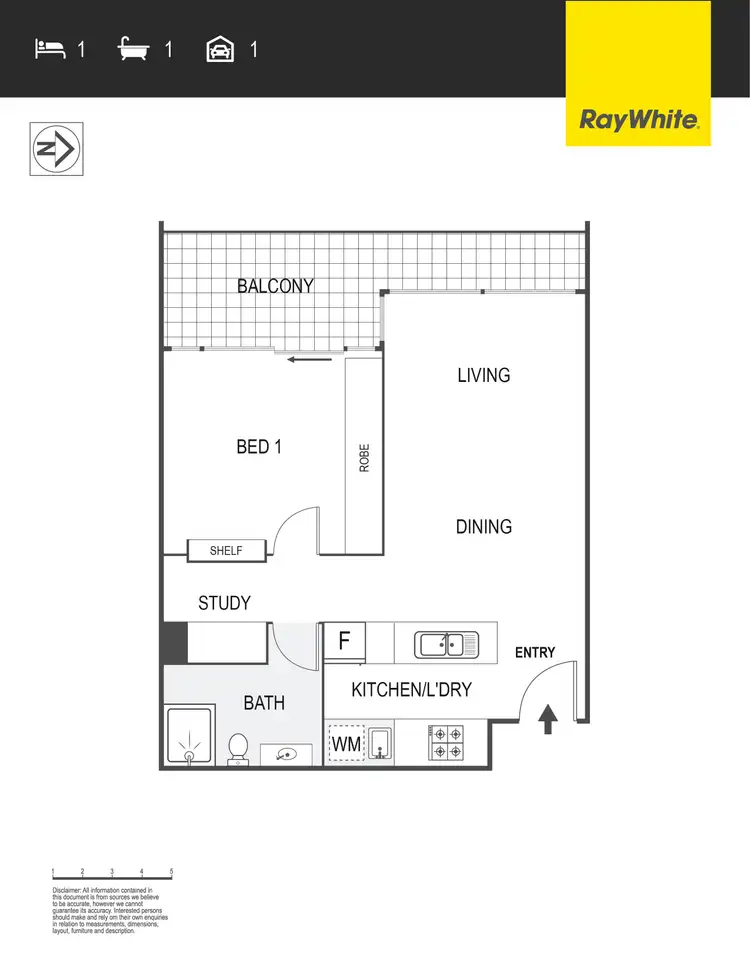 Floorplan of Homely apartment listing, 14/2 Veryard Lane, Belconnen ACT 2617