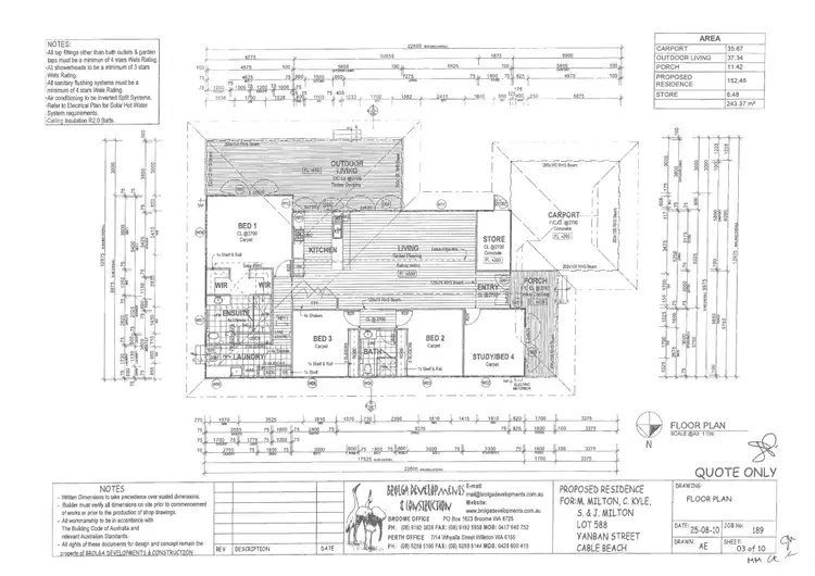 Floorplan of Homely house listing, 20 Yanban Street, Cable Beach WA 6726