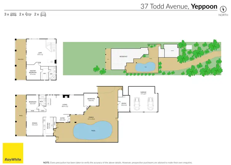 Floorplan of Homely house listing, 37 Todd Avenue, Yeppoon QLD 4703