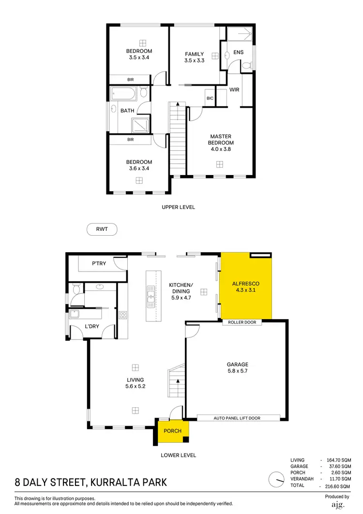 Floorplan of Homely house listing, 8 Daly Street, Kurralta Park SA 5037