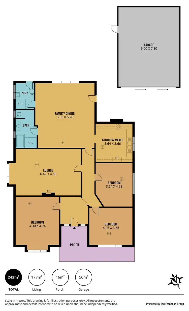 Floorplan of Homely house listing, 38 Russell Terrace, Woodville Park SA 5011