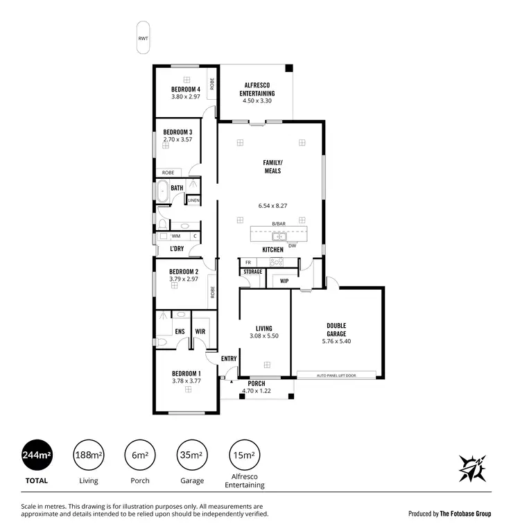 Floorplan of Homely house listing, 38 Aston Parade, Mount Barker SA 5251