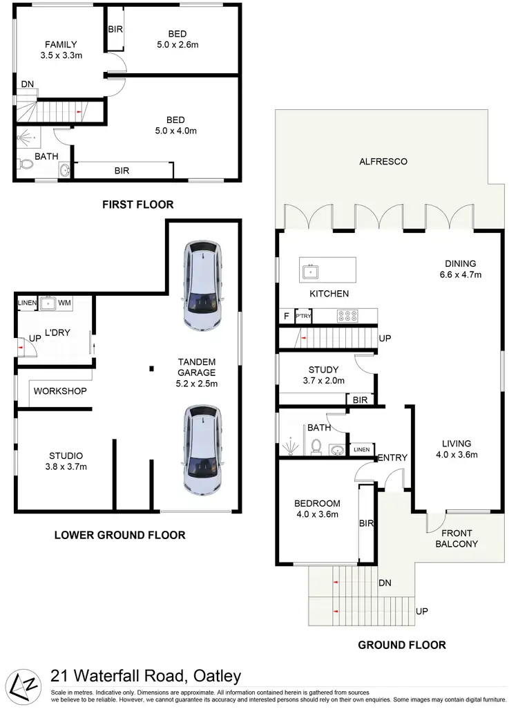 Floorplan of Homely house listing, 21 Waterfall Road, Oatley NSW 2223