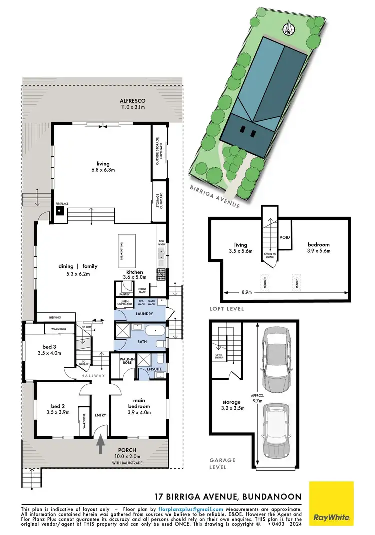 Floorplan of Homely house listing, 17 Birriga Avenue, Bundanoon NSW 2578