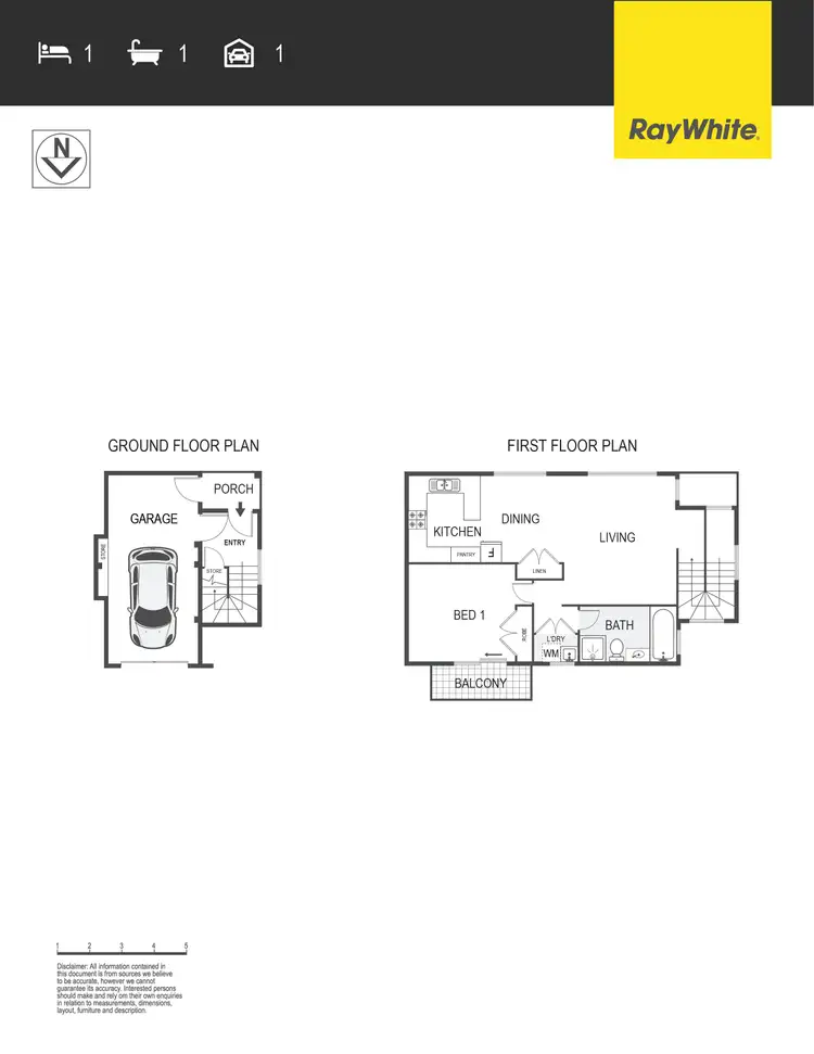 Floorplan of Homely townhouse listing, 2/2 Cultivation Street, Harrison ACT 2914