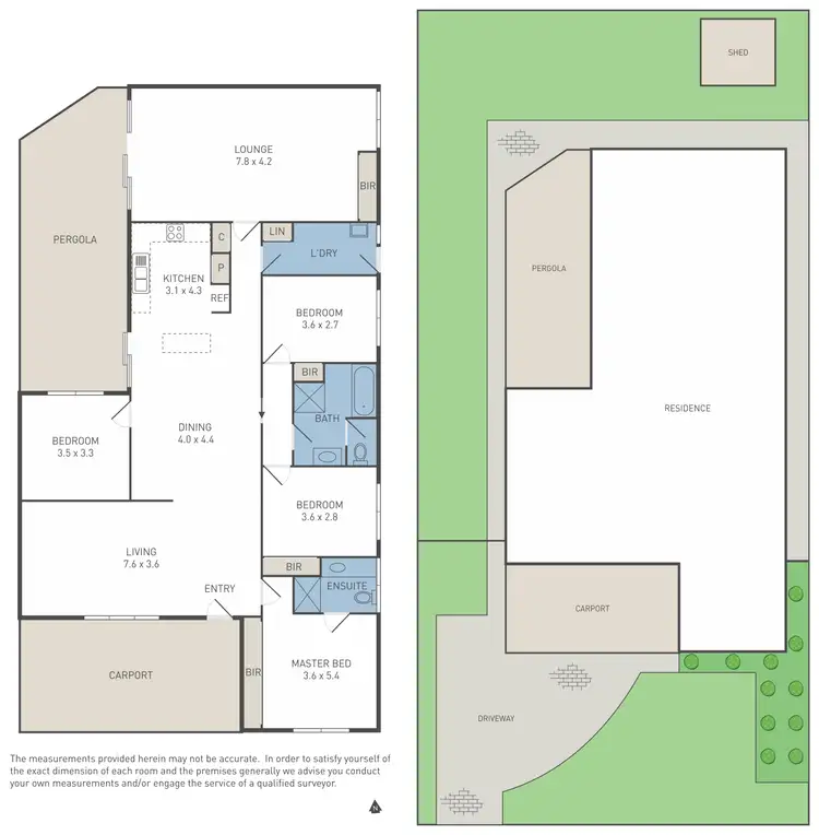 Floorplan of Homely other listing, 6 Brett Place, Wyndham Vale VIC 3024