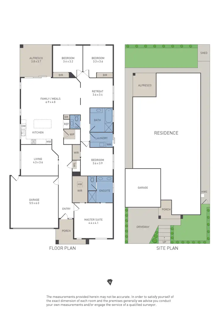 Floorplan of Homely house listing, 58 Rivella Circuit, Tarneit VIC 3029