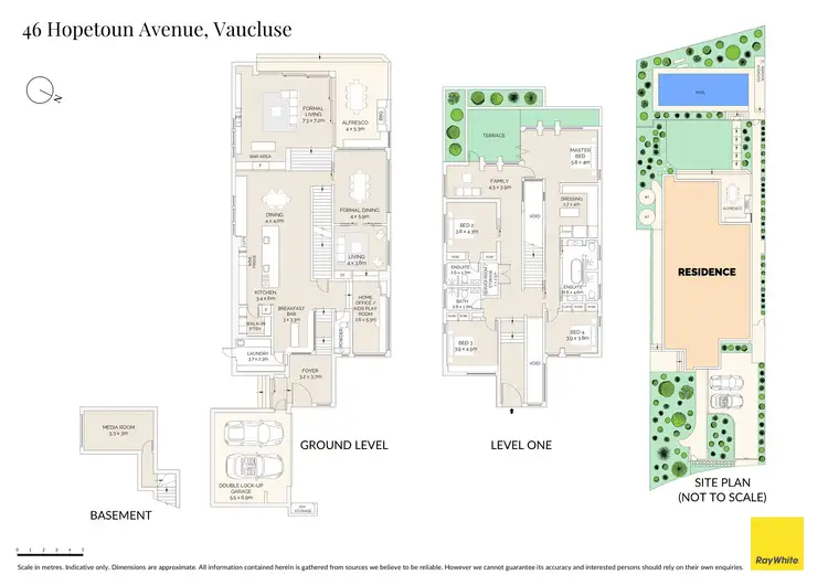 Floorplan of Homely house listing, 46 Hopetoun Avenue, Vaucluse NSW 2030