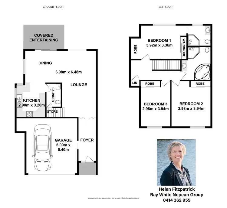 Floorplan of Homely townhouse listing, 2/297-299 Jamison Road, Penrith NSW 2750