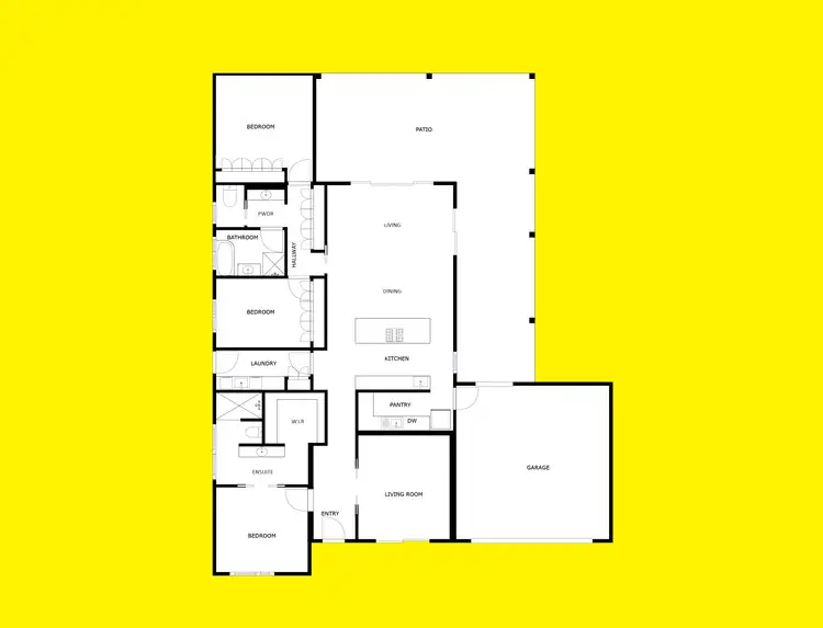 Floorplan of Homely house listing, 11 Bologna Avenue, Irymple VIC 3498