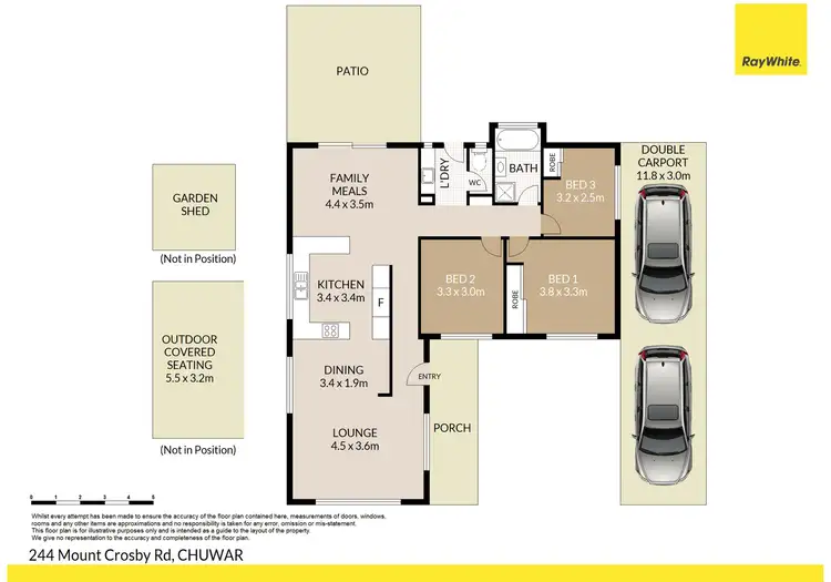 Floorplan of Homely house listing, 244 Mount Crosby Road, Chuwar QLD 4306