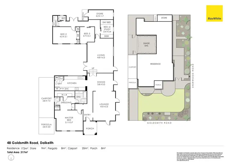 Floorplan of Homely house listing, 48 Goldsmith Road, Dalkeith WA 6009