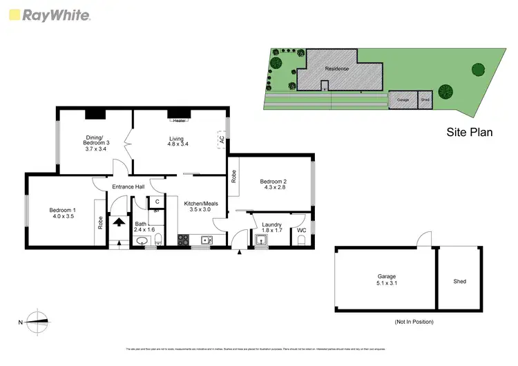 Floorplan of Homely house listing, 126 Kangaroo Road, Hughesdale VIC 3166
