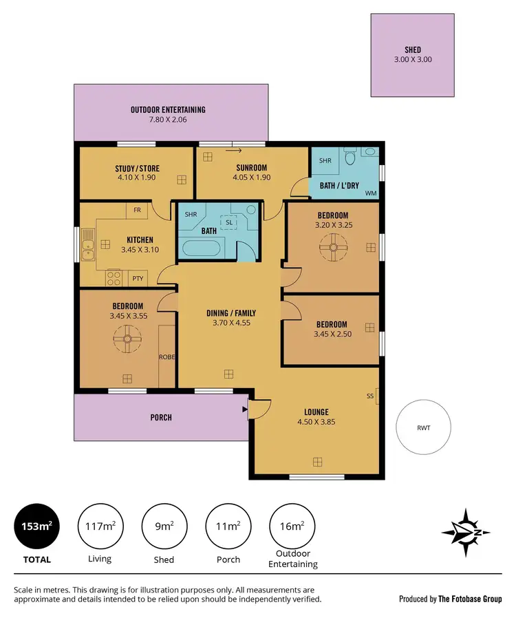 Floorplan of Homely house listing, 19A Clark Terrace, Seaton SA 5023