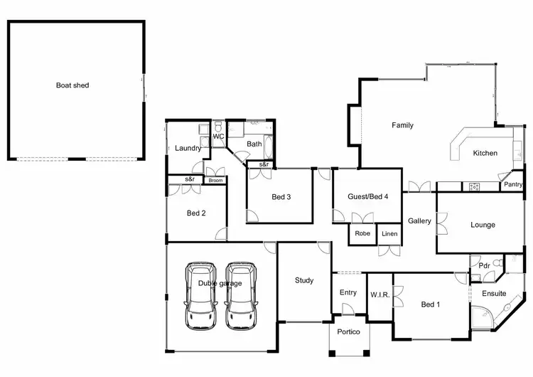 Floorplan of Homely house listing, 1 Batavia Avenue, Wannanup WA 6210