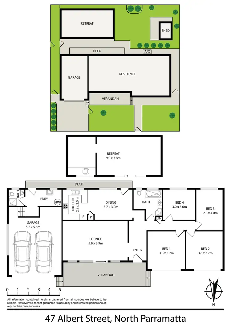 Floorplan of Homely house listing, 47 Albert Street, North Parramatta NSW 2151