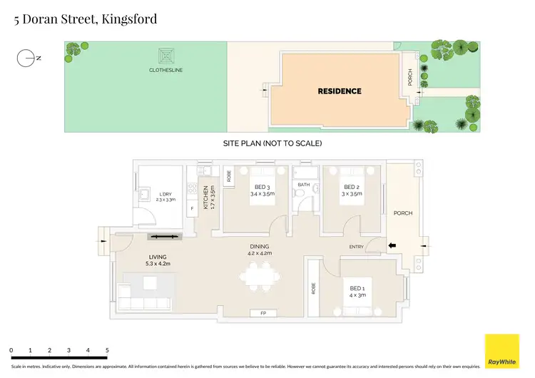 Floorplan of Homely house listing, 5 Doran Street, Kingsford NSW 2032