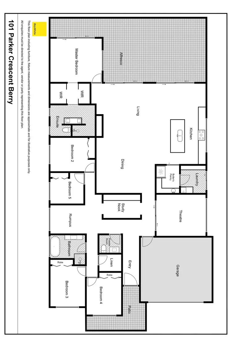 Floorplan of Homely house listing, 101 Parker Crescent, Berry NSW 2535
