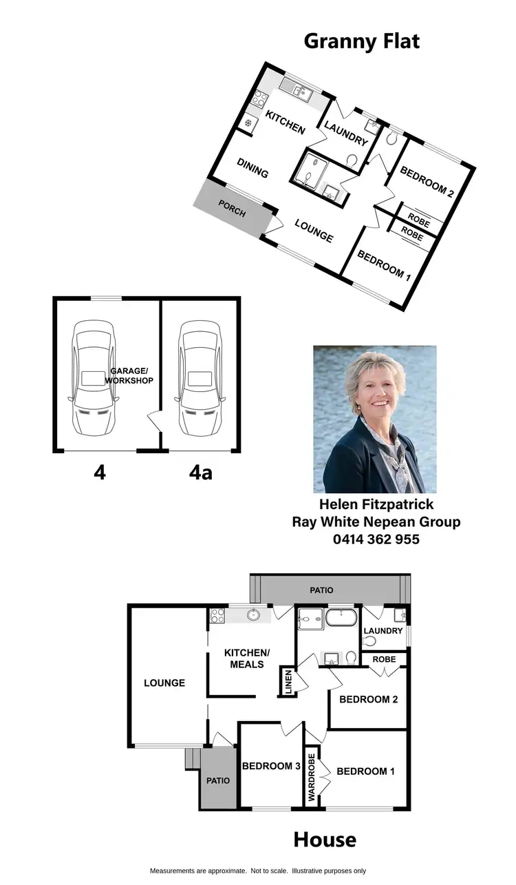 Floorplan of Homely house listing, 4 & 4a Friedmann Place, South Penrith NSW 2750